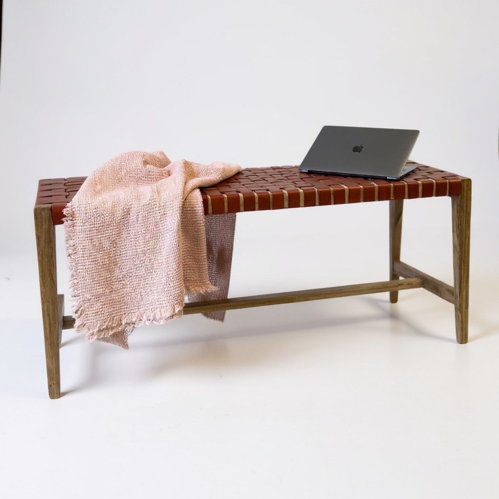 Banco - Pie de cama Cuero - Imagen 2