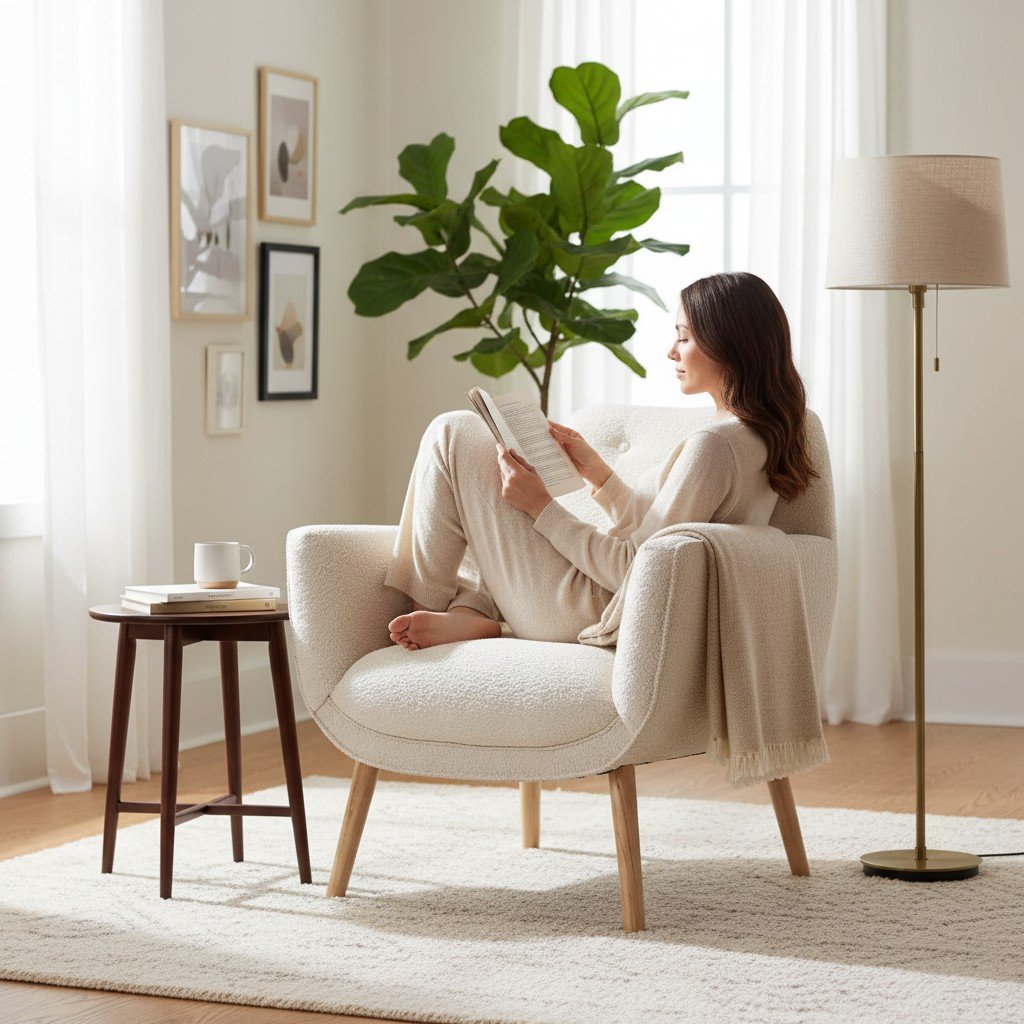 Sillon Gondola Boucle - Imagen 2