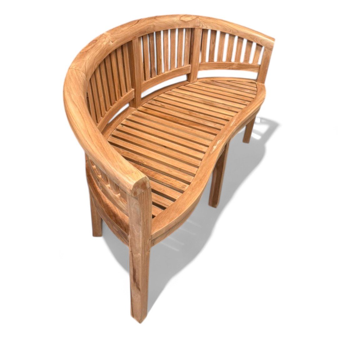 Banco de teca Banana - Imagen 7