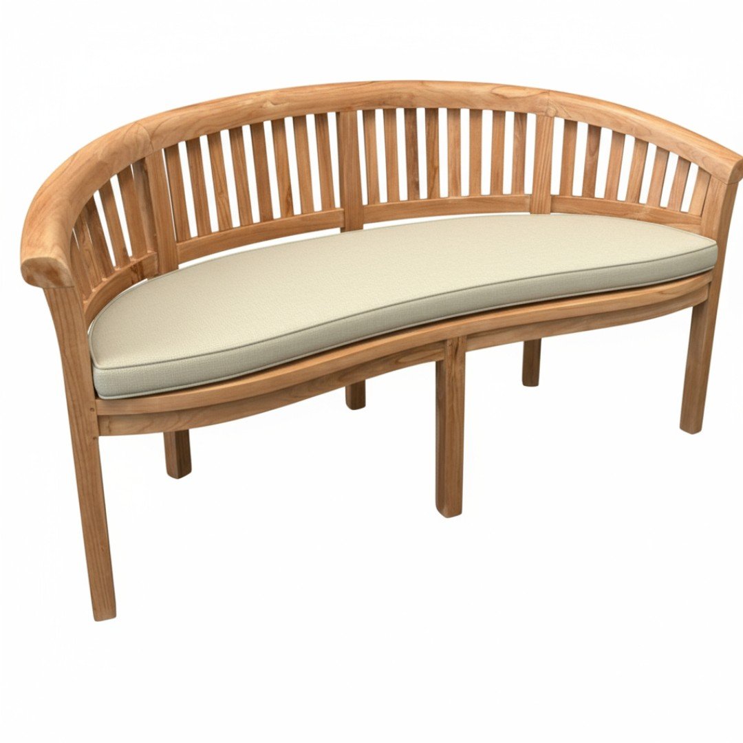 Banco de teca Banana - Imagen 3