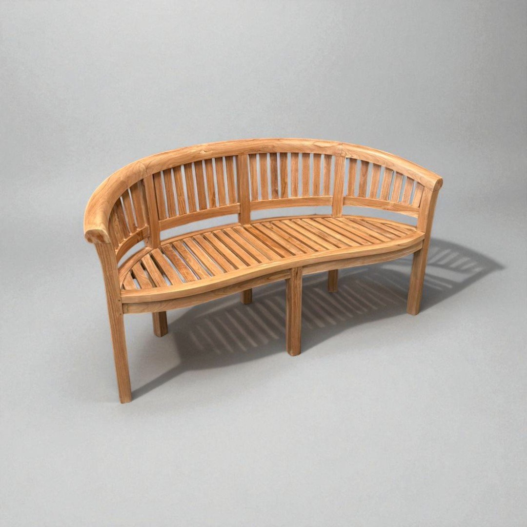 Banco de teca Banana - Imagen 4