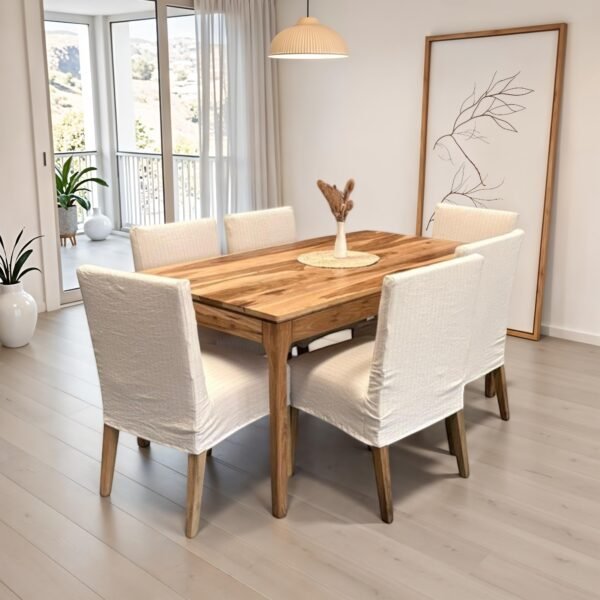 Juego de comedor Nature - Groot + 6 sillas reyna